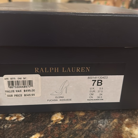 Ralph Lauren Heels size 7 - Picture 3 of 11